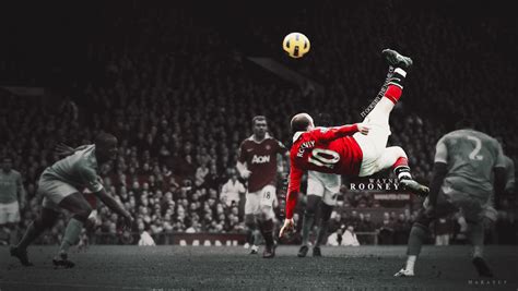 Wayne Rooney overhead kick - 4 years by MaRaYu9 on DeviantArt