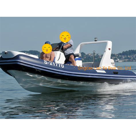 Liya 520 Rib Boat Fiberglass Semi Rigid Inflatable Boats China Semi