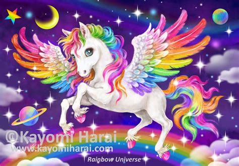 Pegasus Rainbow Wallpaper