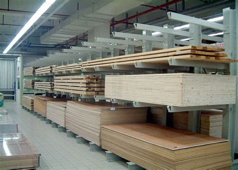 Heavy Duty Cantilever Pallet Racking For Warehouse Plywood Storage