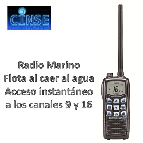 Radio Marino Portatil Icom Ic M Radios Marinos Y Aereos