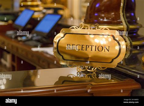 Hotel Reception Desk High Resolution Stock Photography And Images Alamy