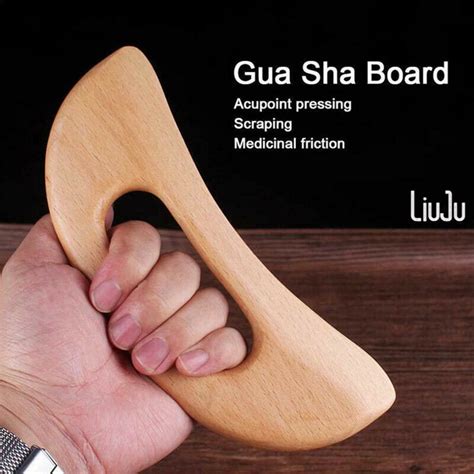 Handmade Wooden Gua Sha Tool Professional Lymphatic Drainage Etsy