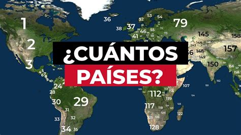 Cuántos países hay en el mundo YouTube