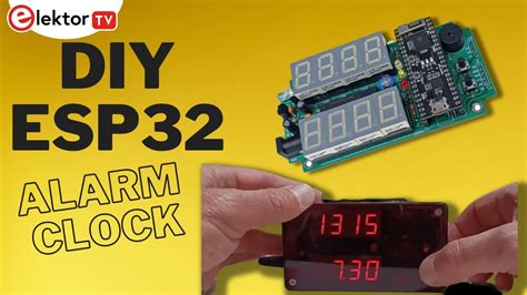 🕰️ Diy Esp32 Alarm Clock Elektor Cloc 2 0 Assembly Guide Youtube