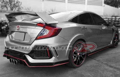 Spec D Spoiler Honda Civic Door Hatchback Civic Off