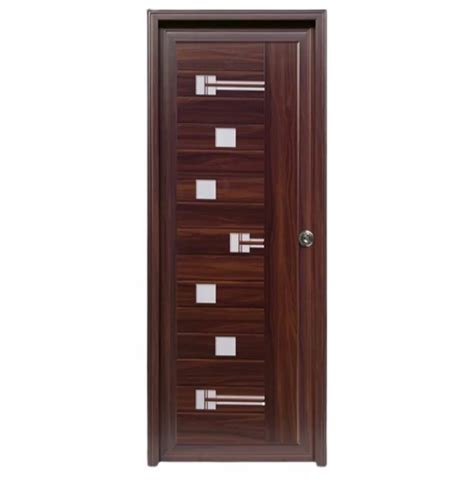 Laminated Exterior Brown Burma Teak Wood Door For Home 6x3 Feet At Rs