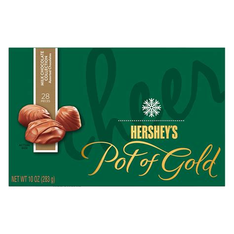 Buy Hersheys Pot Of Gold Milk Chocolate Collection 10 Oz Online At