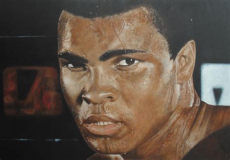 Muhammad Ali The Greatest Painting By David Dunne Fine Art America