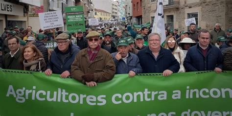 Agricultores Fecham A Primeira Ronda De Protestos Uma Gigantesca