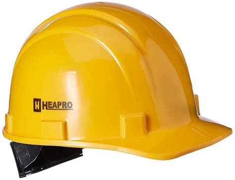 PVC Yellow Heapro Safety Helmet Size Medium At Rs 75 Piece In Pune