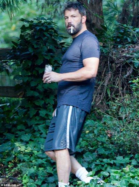 Ben Affleck Chills Out As He Takes A Casual Stroll Near His Atlanta