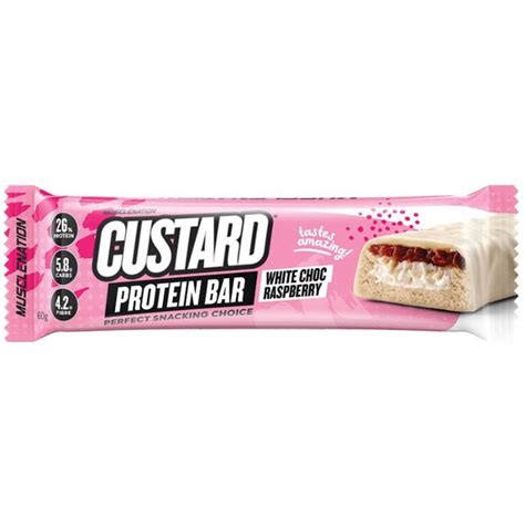 MuscleNation Custard Protein Bar