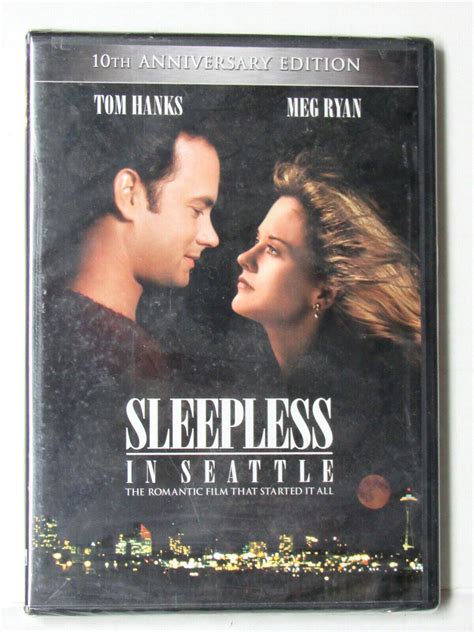 SLEEPLESS IN SEATTLE DVD TOM HANKS MEG RYAN ROMANTIC COMEDY NEW