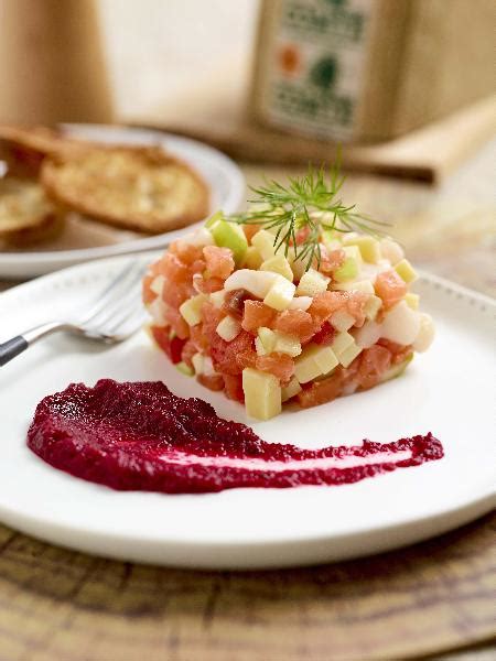 Tartare De Truite Fum E Saint Jacques Et Comt Comt