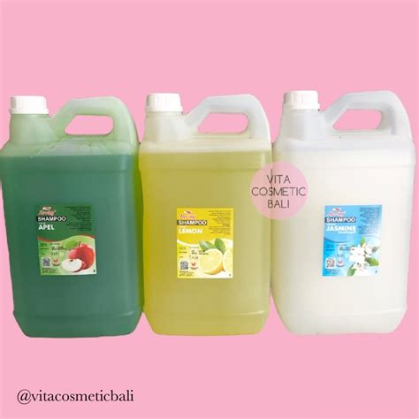 Jual Heviny Shampoo 5L 5 Liter Sampo Shampo Rambut Galon Shopee Indonesia