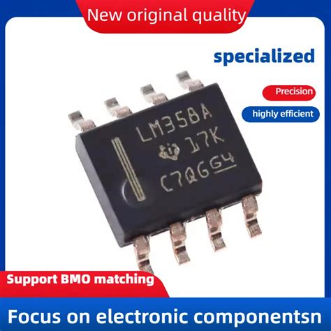 Lm Adr Soic Dual Channel Standard Operational Amplifier Ic Chip