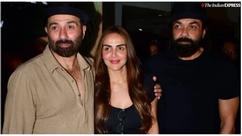 Esha Deol Opens Up On Her Relationship With Sunny Bobby Deol ‘its