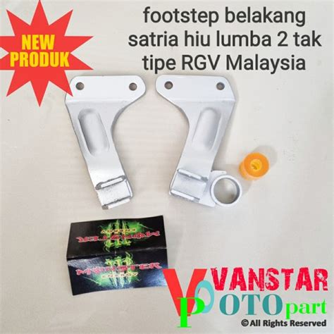 Jual Besi Footstep Step Belakang Satria 2 Tak Hiu Lumba Model RGV