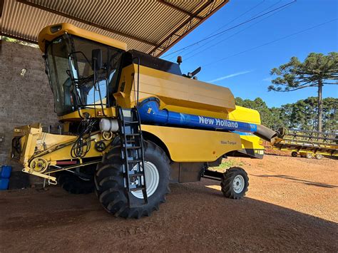 Coamo M Quinas Colheitadeira New Holland Tc Ano