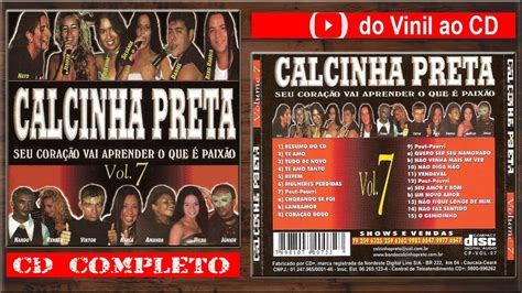 Calcinha Preta Vol Cd Completo Youtube