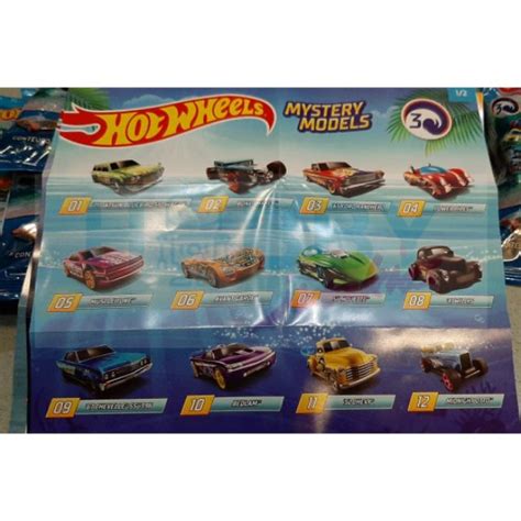 Hot Wheels Mystery Models Series Bone Shaker Shopee Malaysia