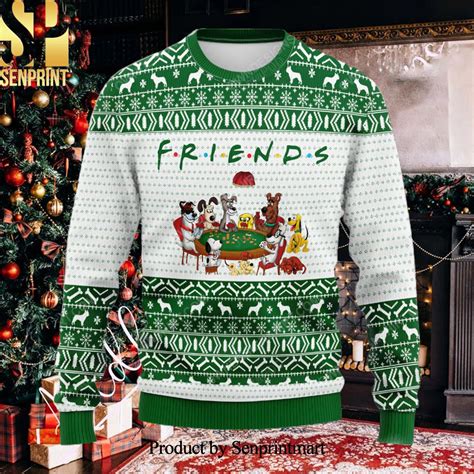 Christmas Friends Tv Show Ugly Christmas Sweater