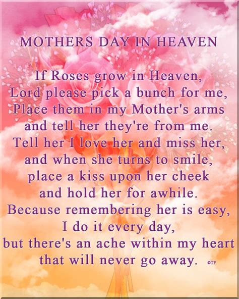 Mothers Day In Heaven Quotes. QuotesGram