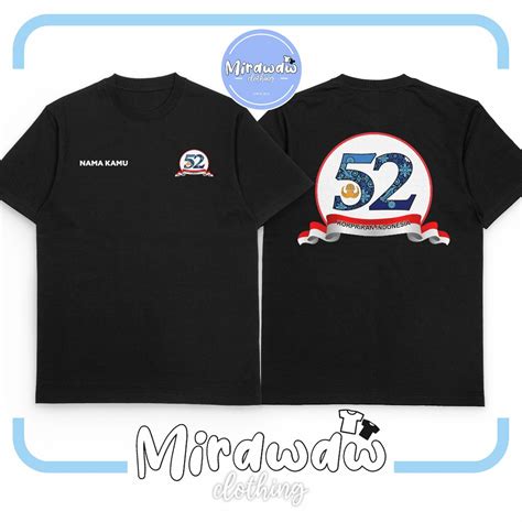 Jual Kaos Hut Korpri Ke 52 Koprikan Indonesia Logo Gratis Nama Kamu