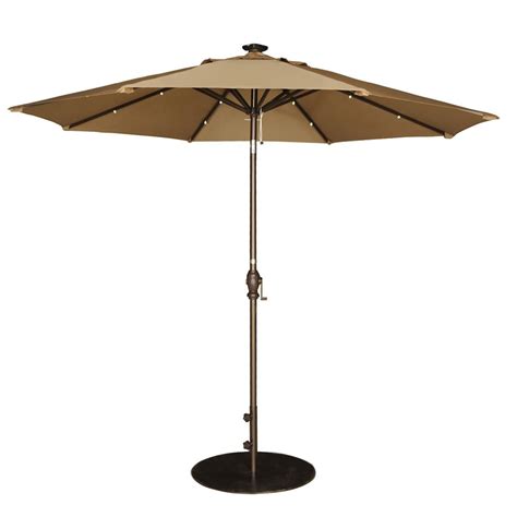 Abba Patio 9 Ft Market Outdoor Umbrella With Tilt And Crank Patio