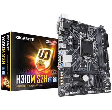 GIGABYTE H310M S2H 2.0 Bundkort - Intel H310 - Intel LGA1151 socket ...