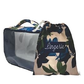 Porta Lingerie Duplo Patchwork Personalizado Ninja Brindes