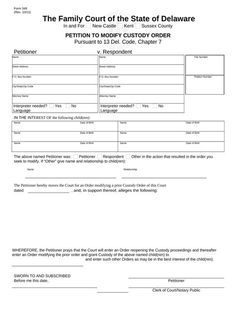 Delaware Custody Complete With Ease Airslate Signnow