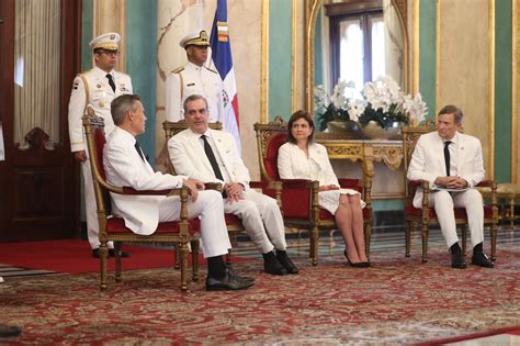 Presidente Abinader Recibe Cartas Credenciales De Tres Nuevos Embajadores