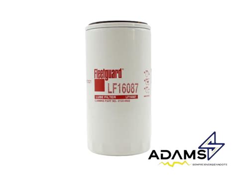 Lf16087 Filtro De Aceite Fleetguard Reemplazo Del P554408 GRUPO ADAMS