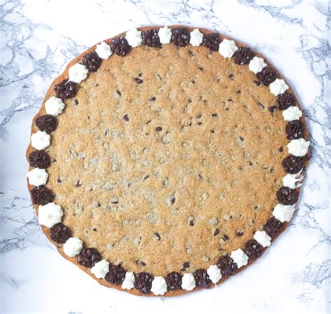 Chocolate Chip Cookie Cake • Flour de Liz