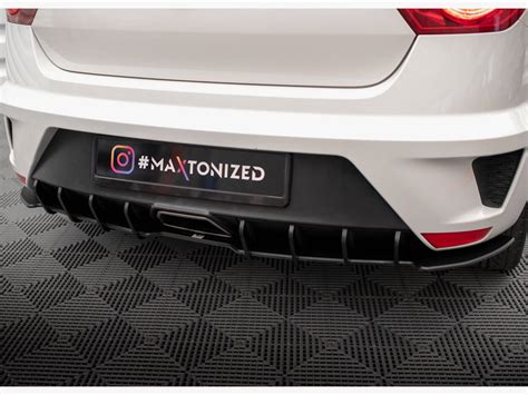 Street Pro Rear Diffuser Seat Ibiza Cupra Sport Coupe Mk Maxton