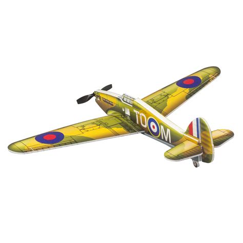 Dancing Wings Hobby E28 Hurricane Mk 1 420mm Wingspan Brushed Power Micro Pp War Plane Rc