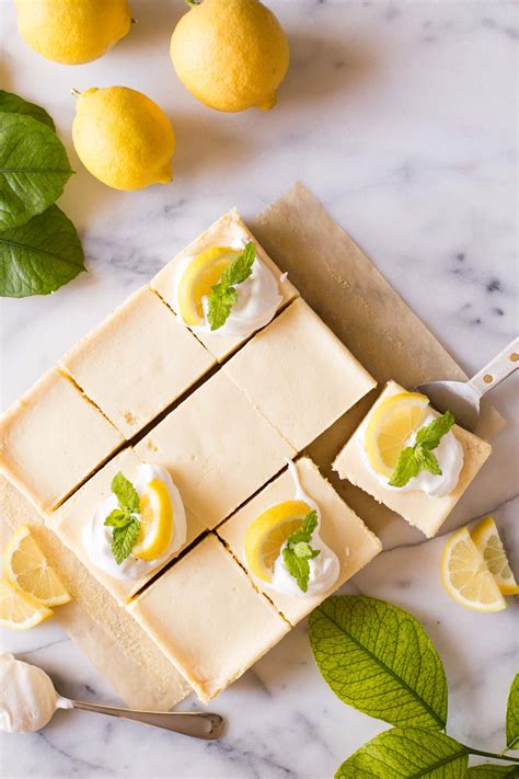 Best Creamy Lemon Bars Lovely Little Kitchen