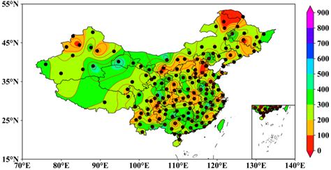 Python等值线python兰伯特投影中国区域等值线图（含南海小地图） Csdn博客