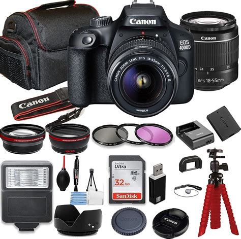 Amazon Canada Canon Eos D Rebel T Dslr Camera Bundle With