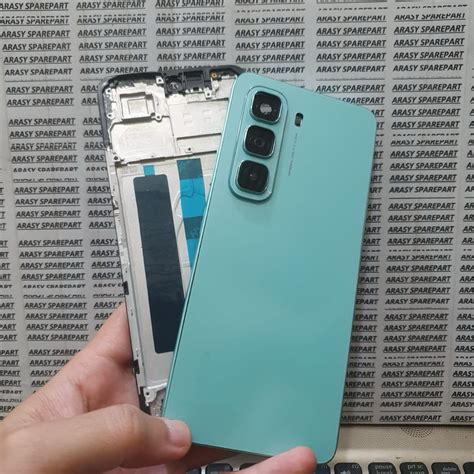 Infinix Hot 50 Fullset Housing Casing Complete With 3 Parts Of Bone Frame Bazel Backdoor