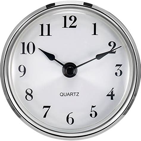 Hicarer 3 1 8 Pouce 80 mm Ajustement de l horloge à Quartz Insérer