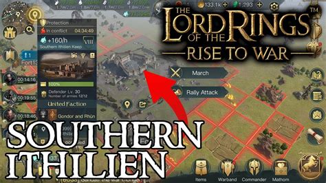 Lotr Rise To War Southern Ithilien Keep Take With Exhilarating