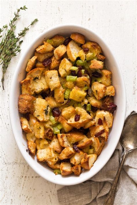 Cranberry Stuffing - Homemade In The Kitchen