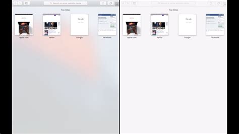 How To Use Split Screen On A Mac Mac Os X El Capitan And Higher Youtube