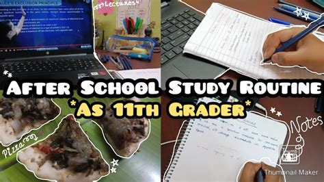 Hectic Day As Th Grader Class Study Vlog After School Routine