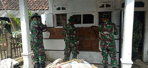 Rumah Janda Miskin Warga Rambigundam Yang Direnovasi Koramil Rambipuji