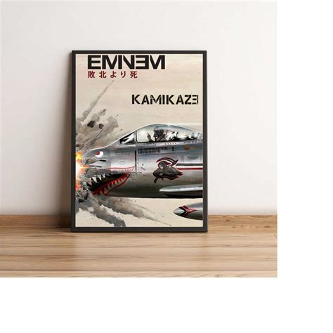 Eminem Kamikaze Poster, Eminem Album Cover Poster, Eminem Wa - Inspire Uplift