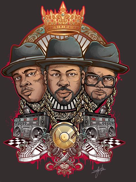 Real Hip Hop Kings By Jml Art Orozco Hip Hop Artwork Hip Hop Art